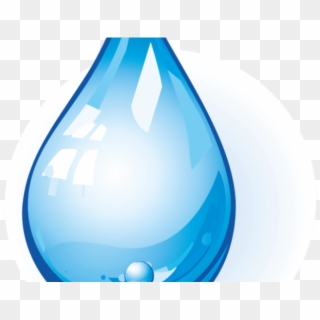 Drawn Water Drop Teal Water - Graphic Design Clipart