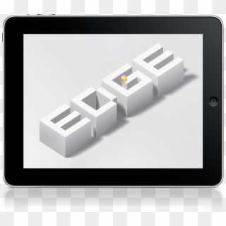 Edge Logo Mockup On Ipad - Edge Clipart