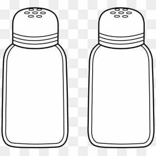 Pictures Of Salt Shakers - Salt And Pepper Drawing Easy Clipart