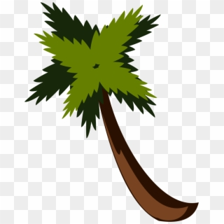 Date Palm Clipart Palm Leaves - Anime Palm Tree Png Transparent Png