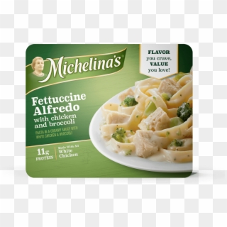 Michelinas Fettucine Alfredo With Chicken And Broccoli - Fettuccine Alfredo Clipart