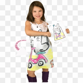Picture This Dress - Clothing Dresses Clipart