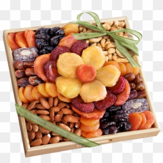 Dried Fruit And Nut Gift Baskets Clipart