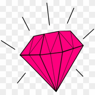 Purple - Pink Diamond Clip Art - Png Download