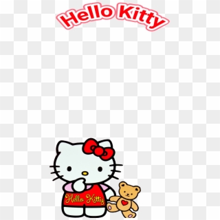 Snapchat Filters Clipart Cow - Hello Kitty Sticker Whatsapp - Png Download