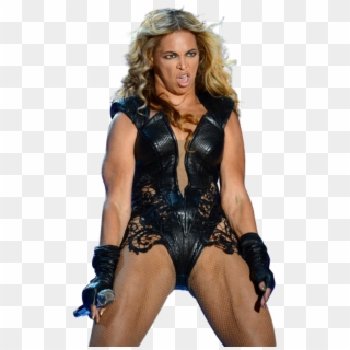 Unflattering Beyonce - Image - Beyonce Super Bowl Png Clipart