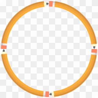 Big Image - Pencil In Circle Png Clipart