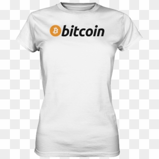 Bitcoin Logo Dark - Active Shirt Clipart