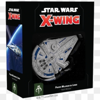 X Wing 2.0 Lando's Falcon Clipart