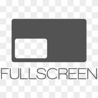 Fullscreen Black Square Logo 01 - Full Screen Clipart