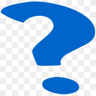 Blue Question Mark Clip Art At Clipart - Question Mark Gif Blue - Png Download