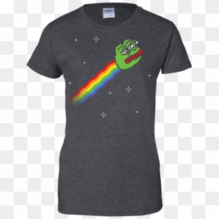 Nyan Pepe Frog T Shirt Dank Memes Meme Sad Shirt - T-shirt Clipart