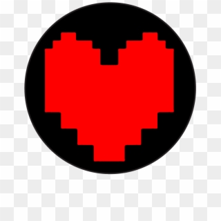 Pixel Heart - Blue Undertale Heart Clipart