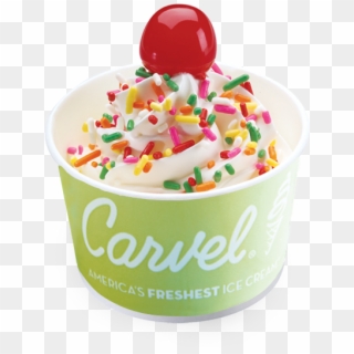 Carvel Vanilla Ice Cream With Sprinkles Clipart