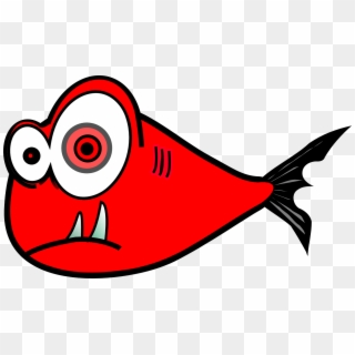 Are Fish Getting High On Cocaine - Clip Art Red Fish - Png Download