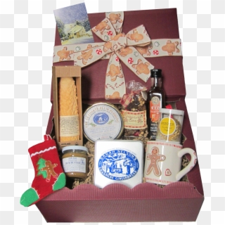 Take All The Stress Out Of Christmas With The Gift - Gift Basket Clipart