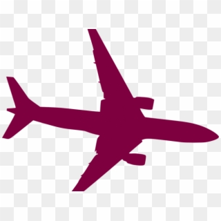 Jet Clipart Commercial Airplane - Airplane Vector Png Transparent Png