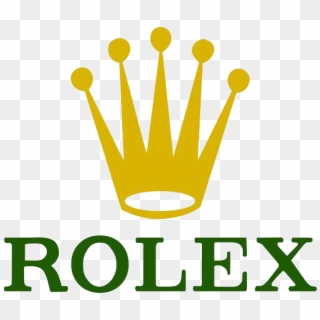 Rolex Logo Png File - Rolex Crown Logo Gold Clipart
