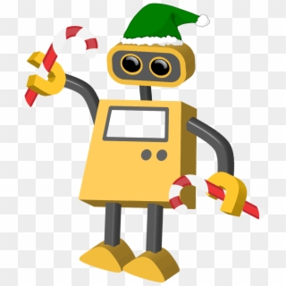 Holiday Elf - Robot Elf Clipart