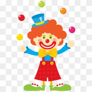 Pin By Crafty Annabelle On Circus Printables - Circus Clown Clip Art - Png Download