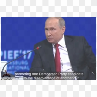 Putin's Best Moments While Grilling Nbc's Airhead Megyn - Speech Clipart