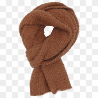 Scarf - Brown Scarf Png Clipart