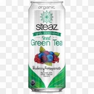 Blueberry Pomegranate - Steaz Zero Calorie Iced Green Tea Raspberry Clipart