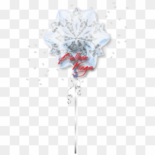 White Snowflake - Maple Leaf Clipart