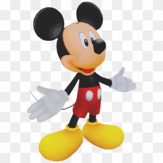 Kingdom Hearts Clipart King Mickey - Kingdom Hearts 1 Mickey - Png Download