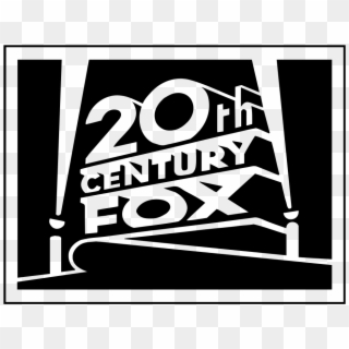 20th Century Fox Logo - Logo Studios 20th Century Fox Black And White Clipart