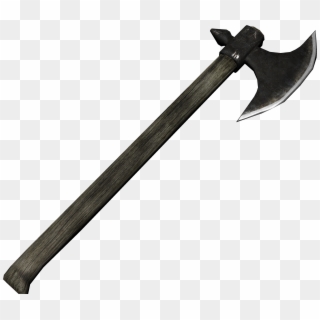 Axe Clipart Medieval - Cold Weapon - Png Download