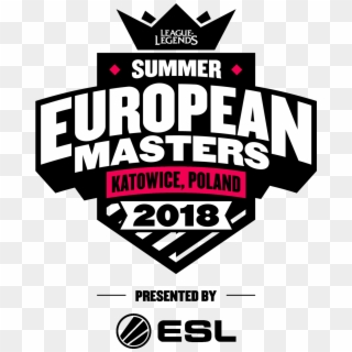 European Masters/2018 Season/summer - European Masters League Of Legends Clipart