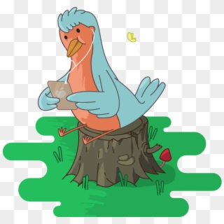 Kids On Tree Clipart Png - Cartoon Transparent Png