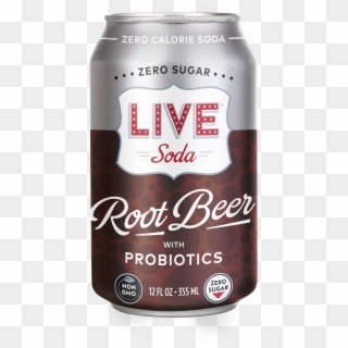 Root Beer Soda - Live Soda Probiotics Clipart