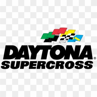 2019 Daytona Supercross Checkered Flag Challenge - Daytona Supercross Logo Png Clipart