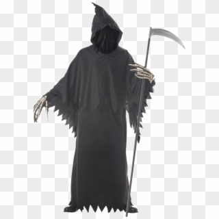 Grim Reaper Halloween Costume Clipart