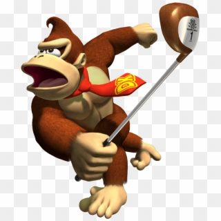 Donkey Kong From The Official Artwork Set For - Donkey Kong Mad Png Clipart