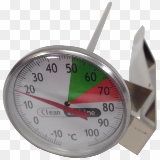 Thermometer With Clip - Gauge - Png Download