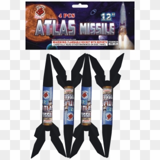 12" Atlas Missile - Missile Clipart