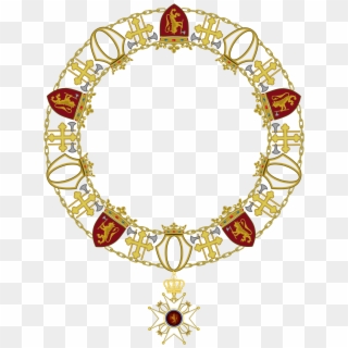 Collier Ordre De Saint Olaf Type - Order Of St Olav Collar Clipart