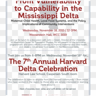 7th Delta Celebration V3 - Poster Clipart