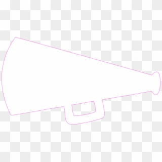 Cheer Megaphone Clipart Black And White - Graphics - Png Download