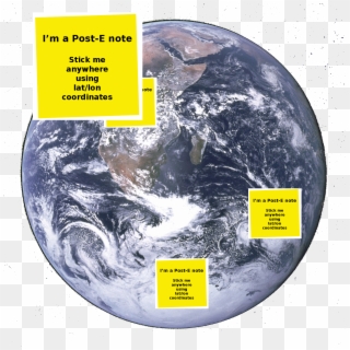 File - Postenotes - Does Planet Earth Look Like From Space Clipart
