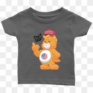 Don't Care Bear W/ Make America Great Again Hat Adult Clipart