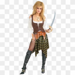Com Pirate Wench Costume - Pirate And Wench Costumes Clipart