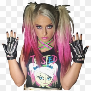 Alexa Bliss With Gloves Clipart