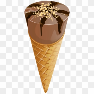 Chocolate Ice Cream Transparent Png Clip Art Image - Clip Art