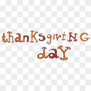 Thanksgiving Day Png - Thanksgiving Day 2018 En Hd Clipart