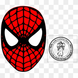 Every Day Little Things - Spiderman Face Vector Clipart