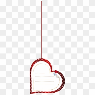 Hanging Heart Label Transparent Png Clip Art Image - Portable Network Graphics